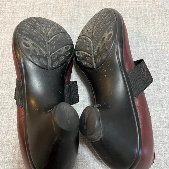 Privo by Clarks Burgundy leather Mary Jane pumps shoessize 6M - Picture 8 of 8